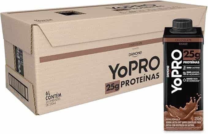 Pack-YoPRO-Bebida-Lactea-UHT-Chocolate-25g-de-Proteinas-250ml-24-unidades.jpg Pack YoPRO Bebida Láctea UHT Chocolate 25g de Proteínas 250ml - 24 unidades - Imagem 1