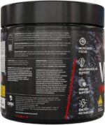 Pré-Treino Venom Underground Dark Lab 300g, Maçã Verde, Estímulo Físico e Mental - Imagem 2